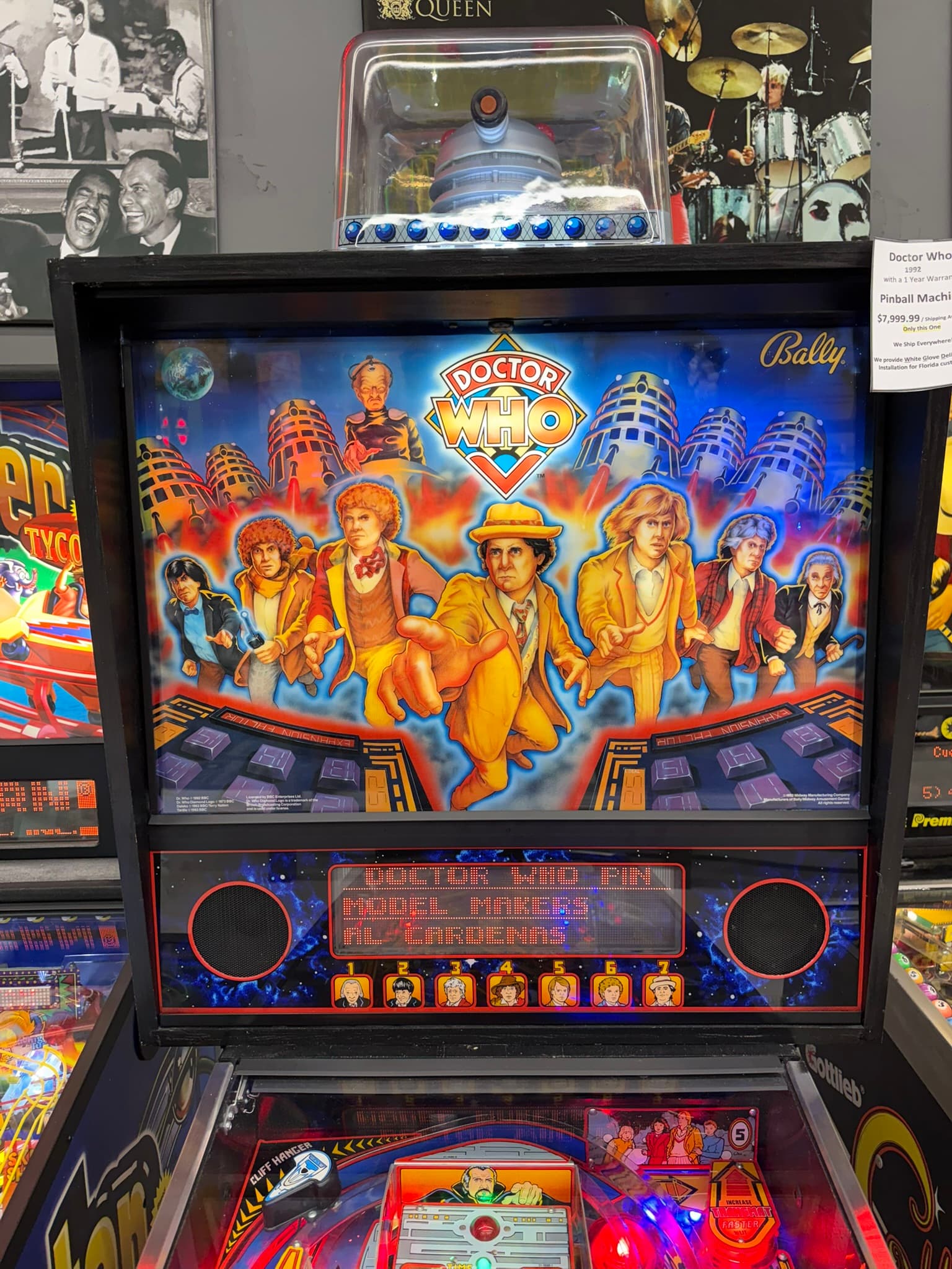 Doctor Who Pinball Machine - thumbnail 5