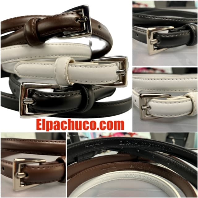 Skinny Belts: Brown