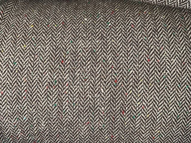 Black or Brown Herringbone Pattern - thumbnail 3