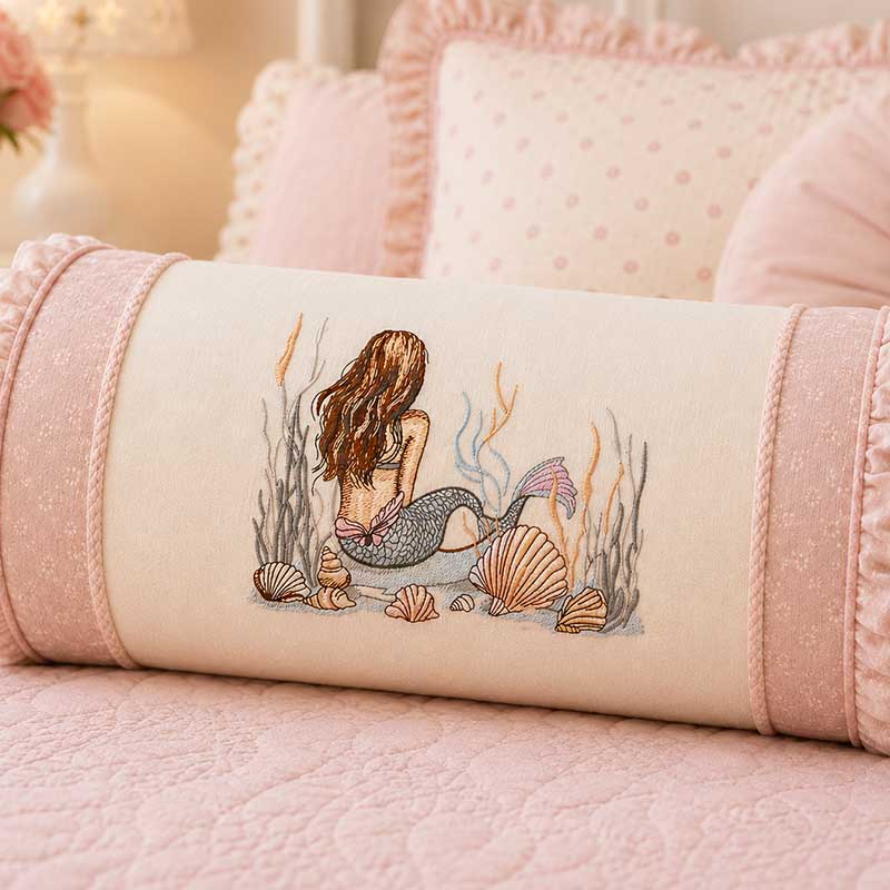Embroidery Design: Mermaid 2 - thumbnail 2