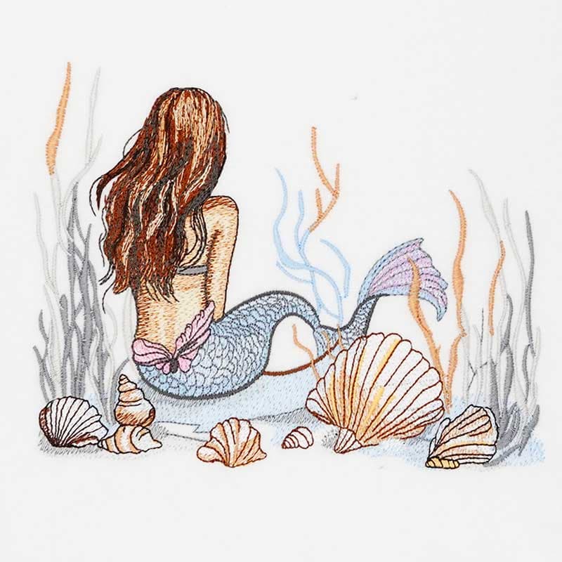 Embroidery Design: Mermaid 2