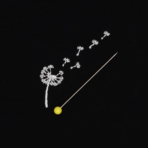 Embroidery Design: Dandelion