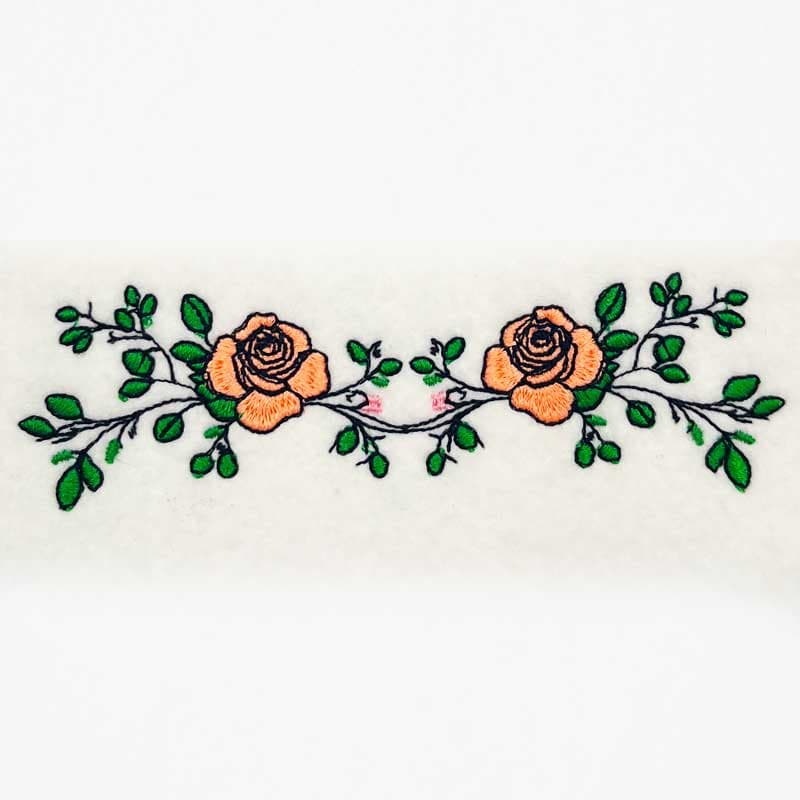 Embroidery Design: EL Floral set 4 C