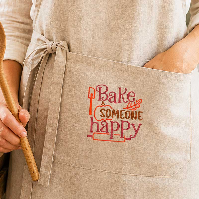 Embroidery Design: Bake Someone Happy - thumbnail 2