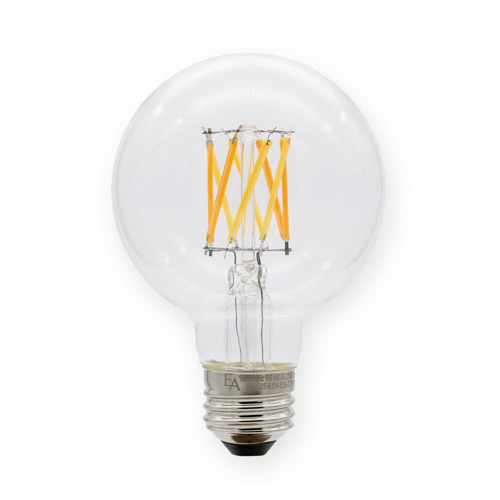 G25 6.0W DTW Clear (LED Filament)