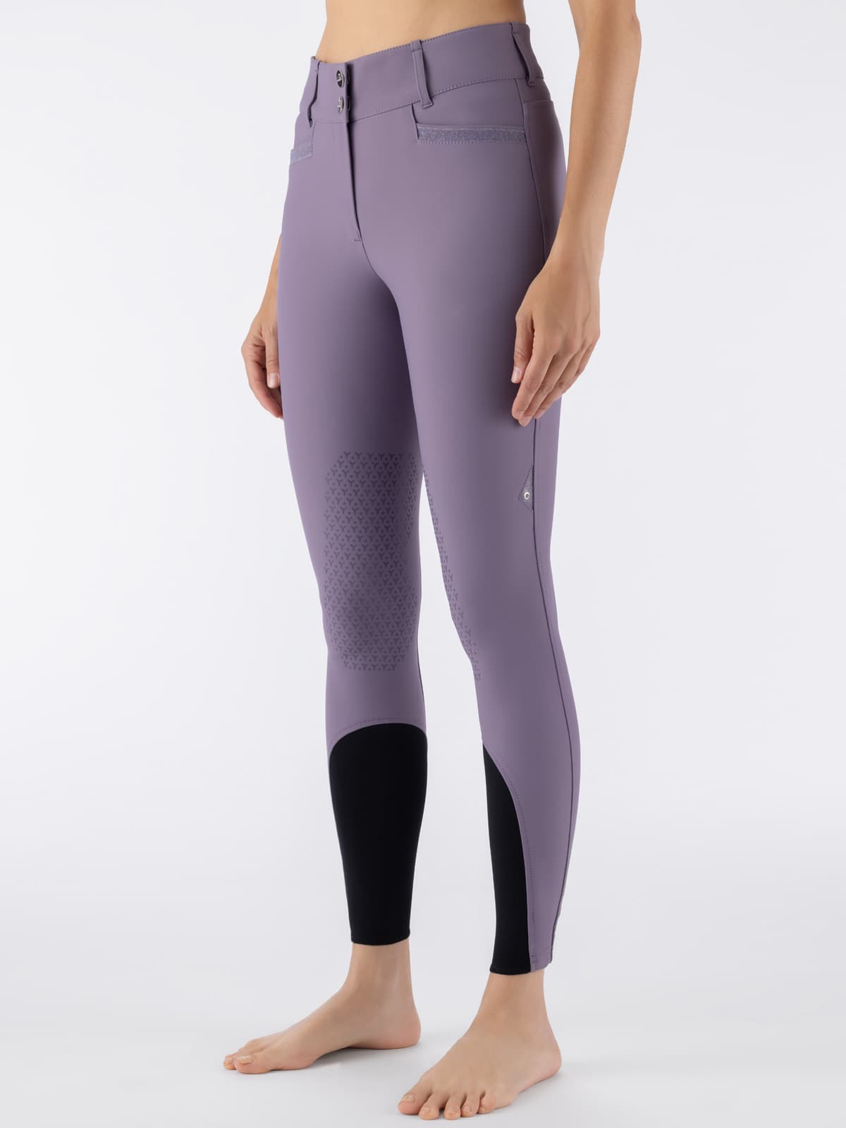 EQCRYSTALEK – High Waisted Knee Grip Breeches
