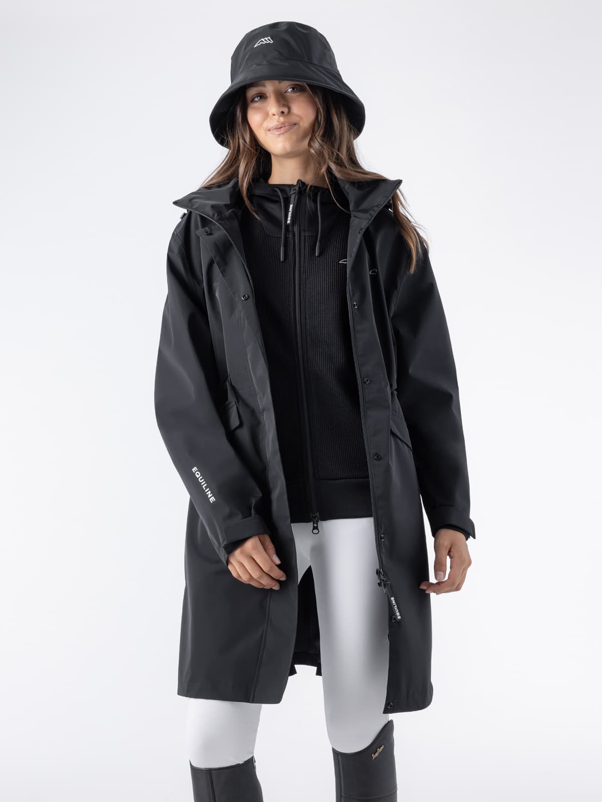EQEXTRE – Women’s Long Rain Coat
