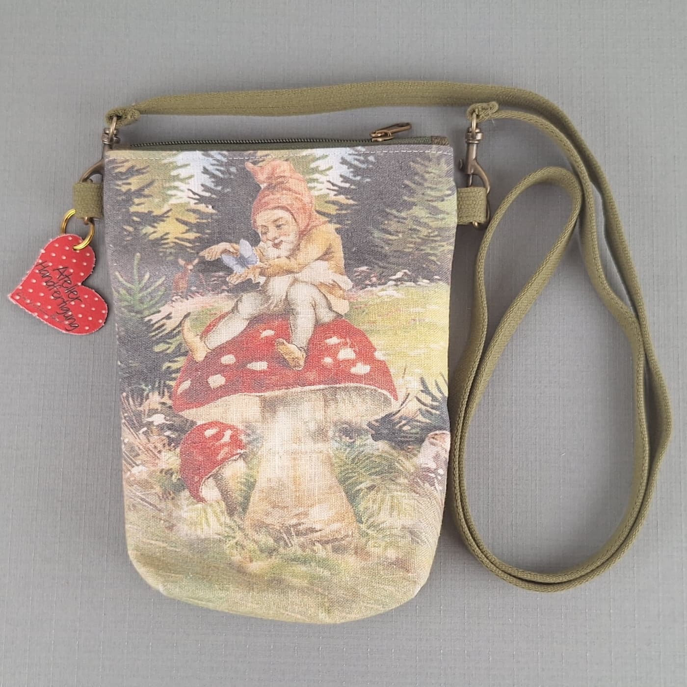 Gnome Crossbody Purse