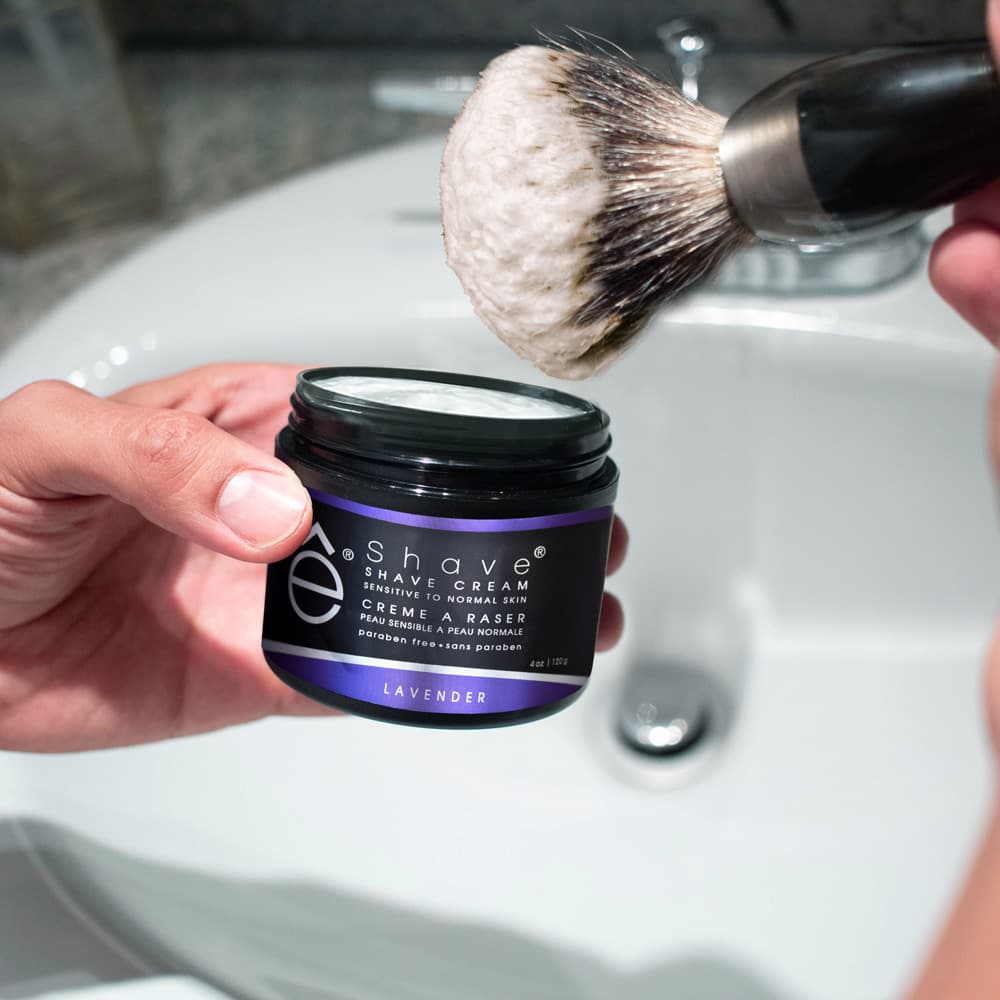 Shaving Cream Lavender 4 oz - thumbnail 4
