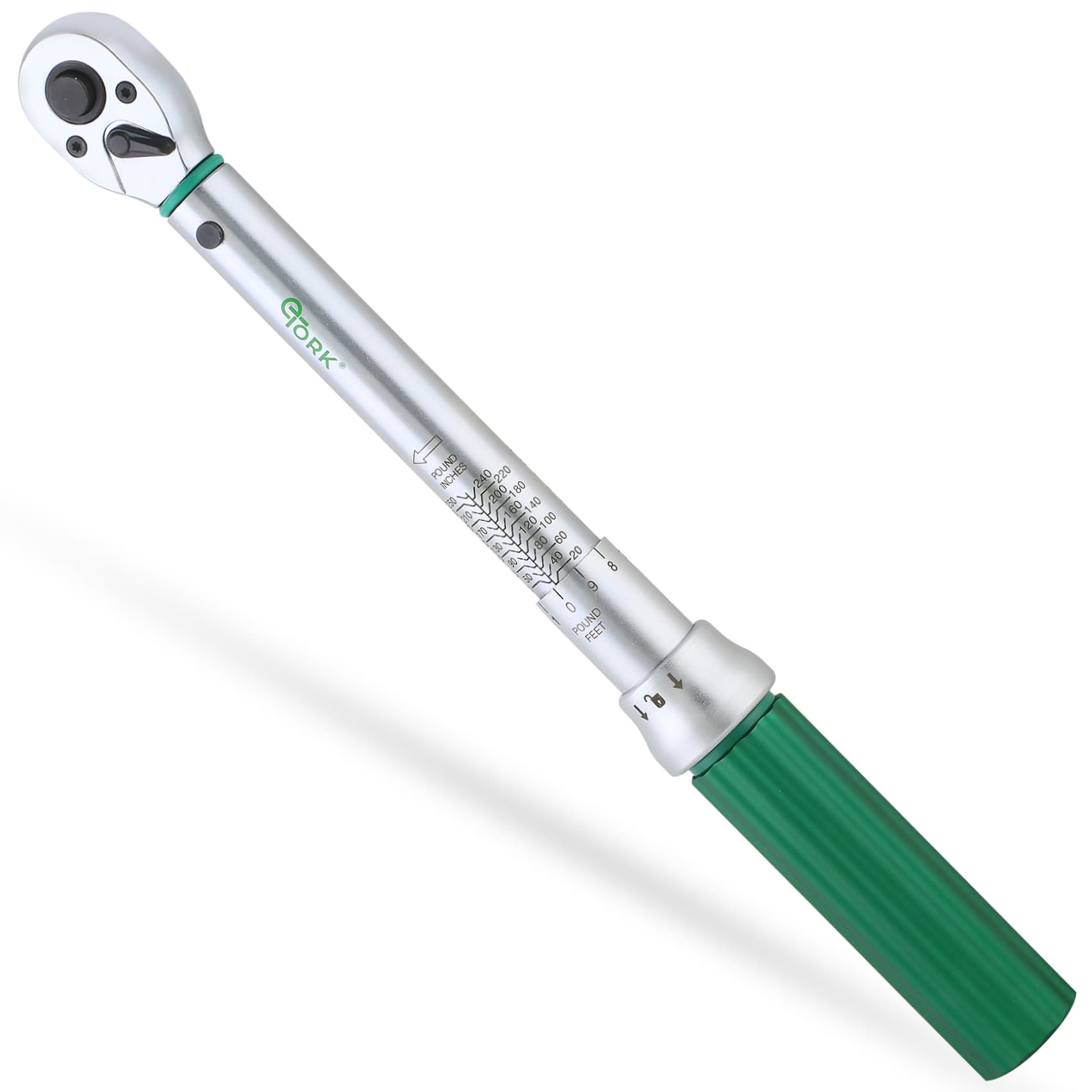 3/8″ Drive Torque Wrench (20-250 In./lb, 3-28 Nm)