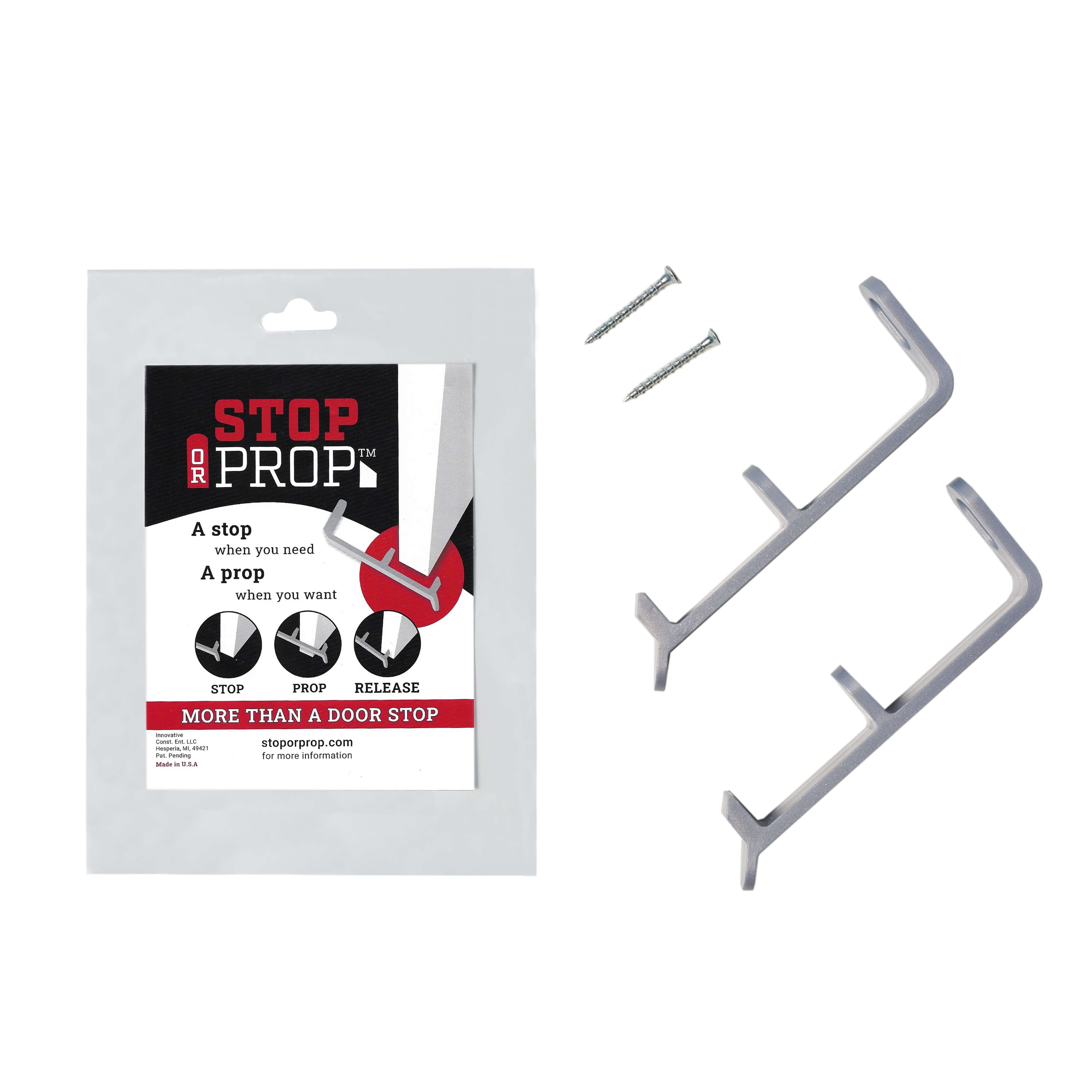 Stop or Prop – Silver 2pc