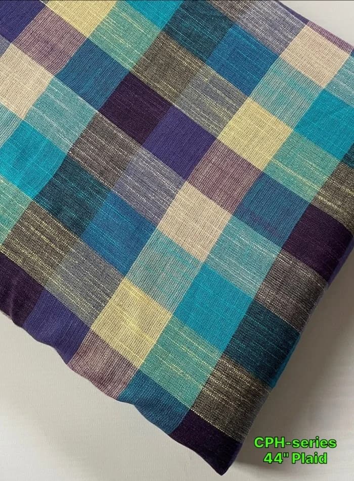 Buffalo Plaid Fabric For Sewing Shirts, Bowties, Dresses, Kids Clothing, Bags &amp; Costumes.