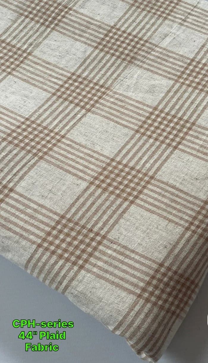 Plaid Fabric For Sewing Shirts, Bowties, Dresses, Kids Clothing, Bags &amp; Costumes.