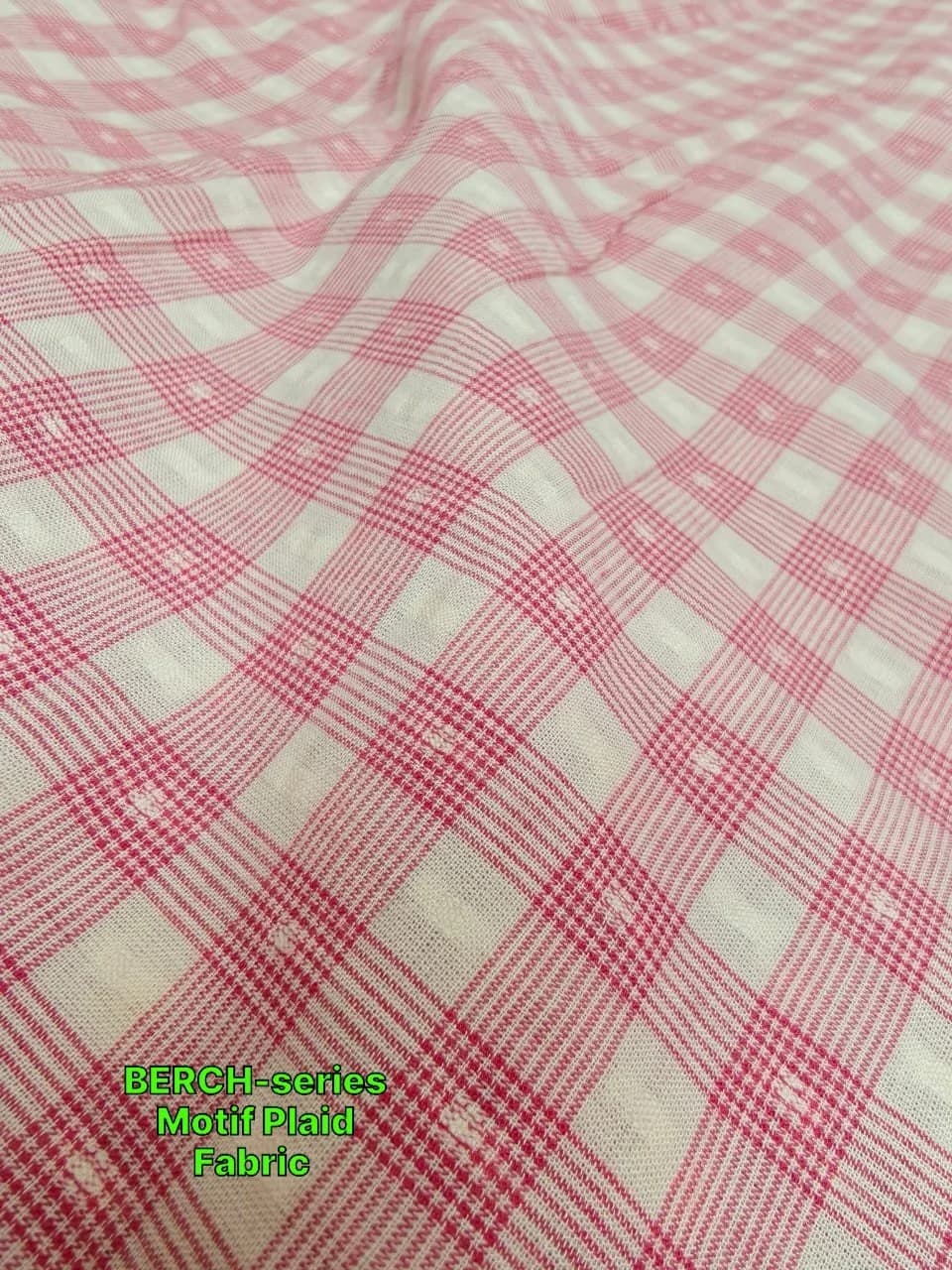 Madras Plaid Motifs Fabric For Sewing Shirts, Bowties, Dresses, Kids Clothing, Bags &amp; Costumes.