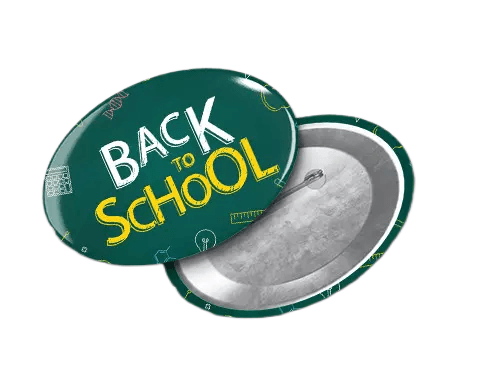 Custom Oval Button Pin - thumbnail 5