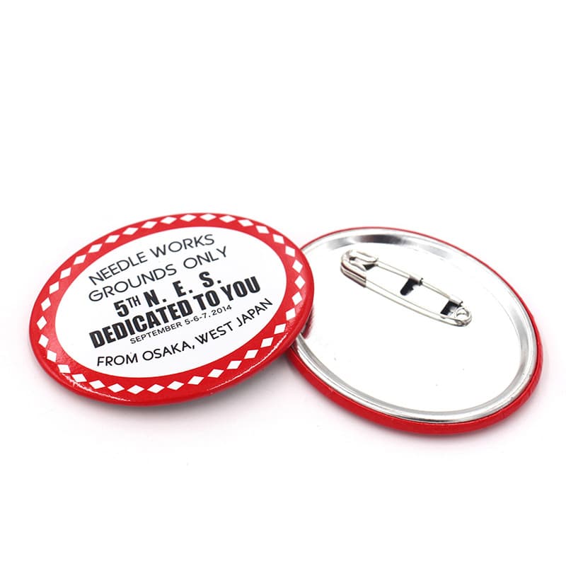 Custom Oval Button Pin - thumbnail 6