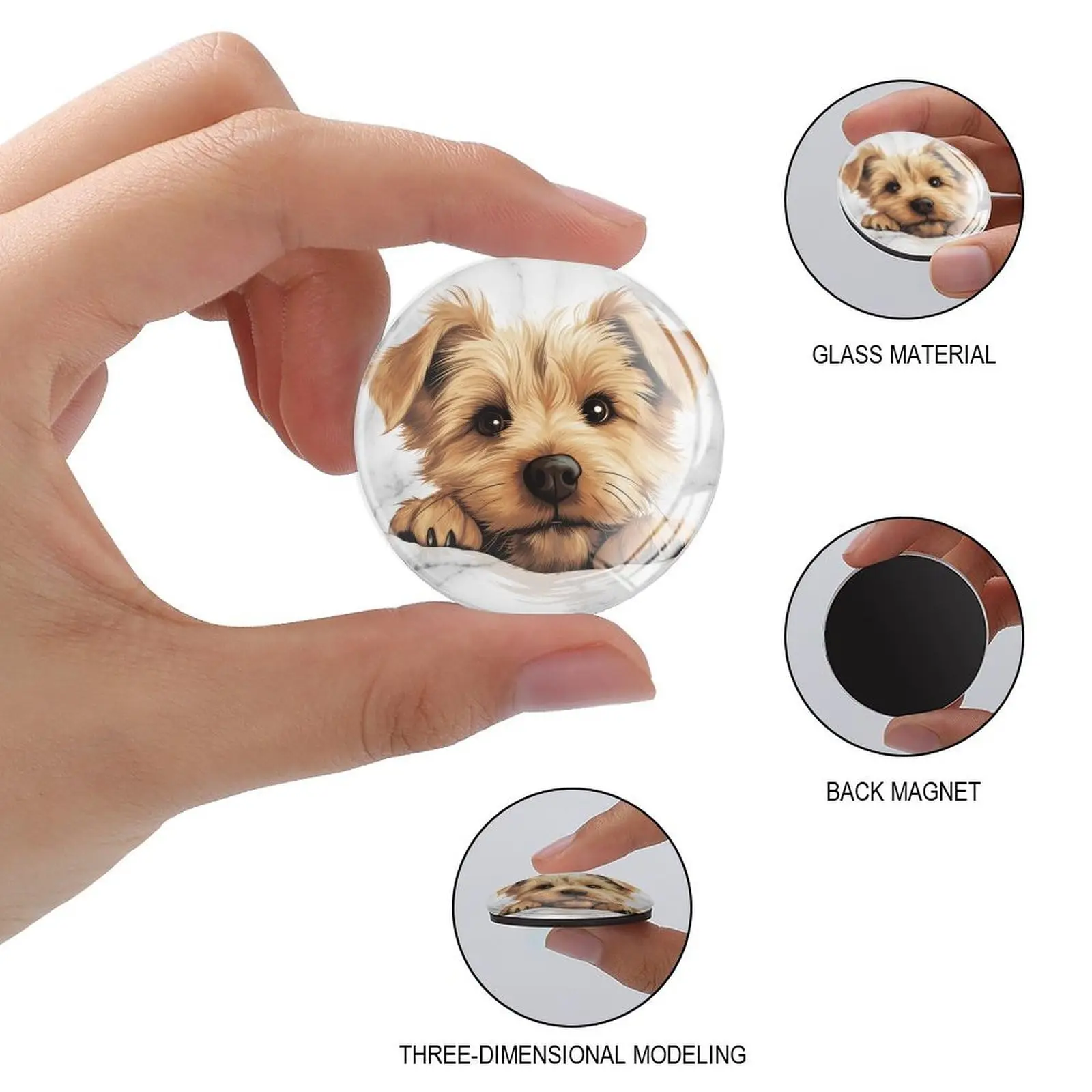 Custom Glass Magnets - thumbnail 3