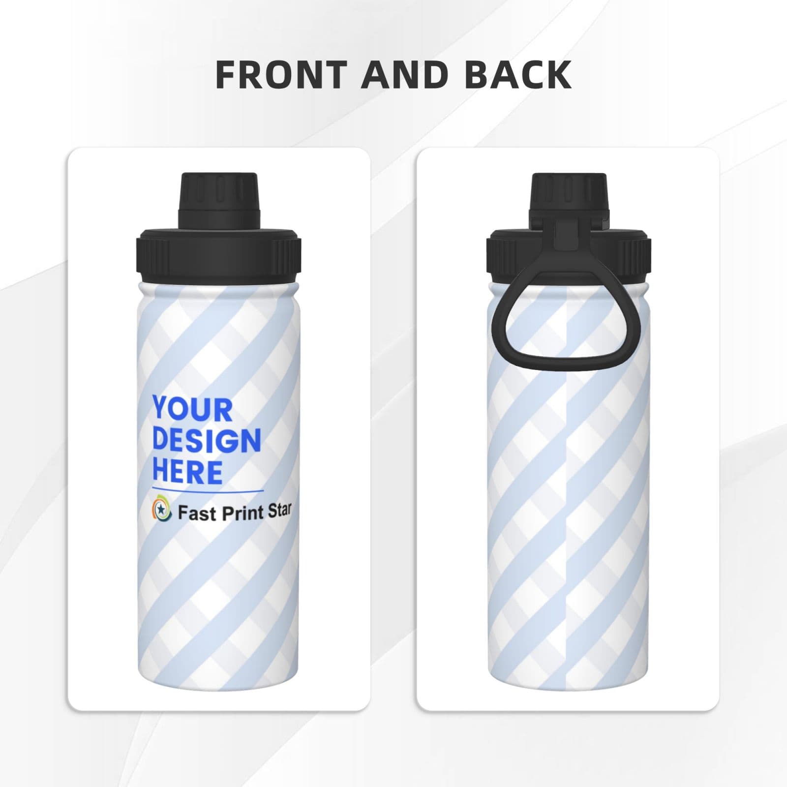 Custom Stainless Steel Water Bottle - thumbnail 3