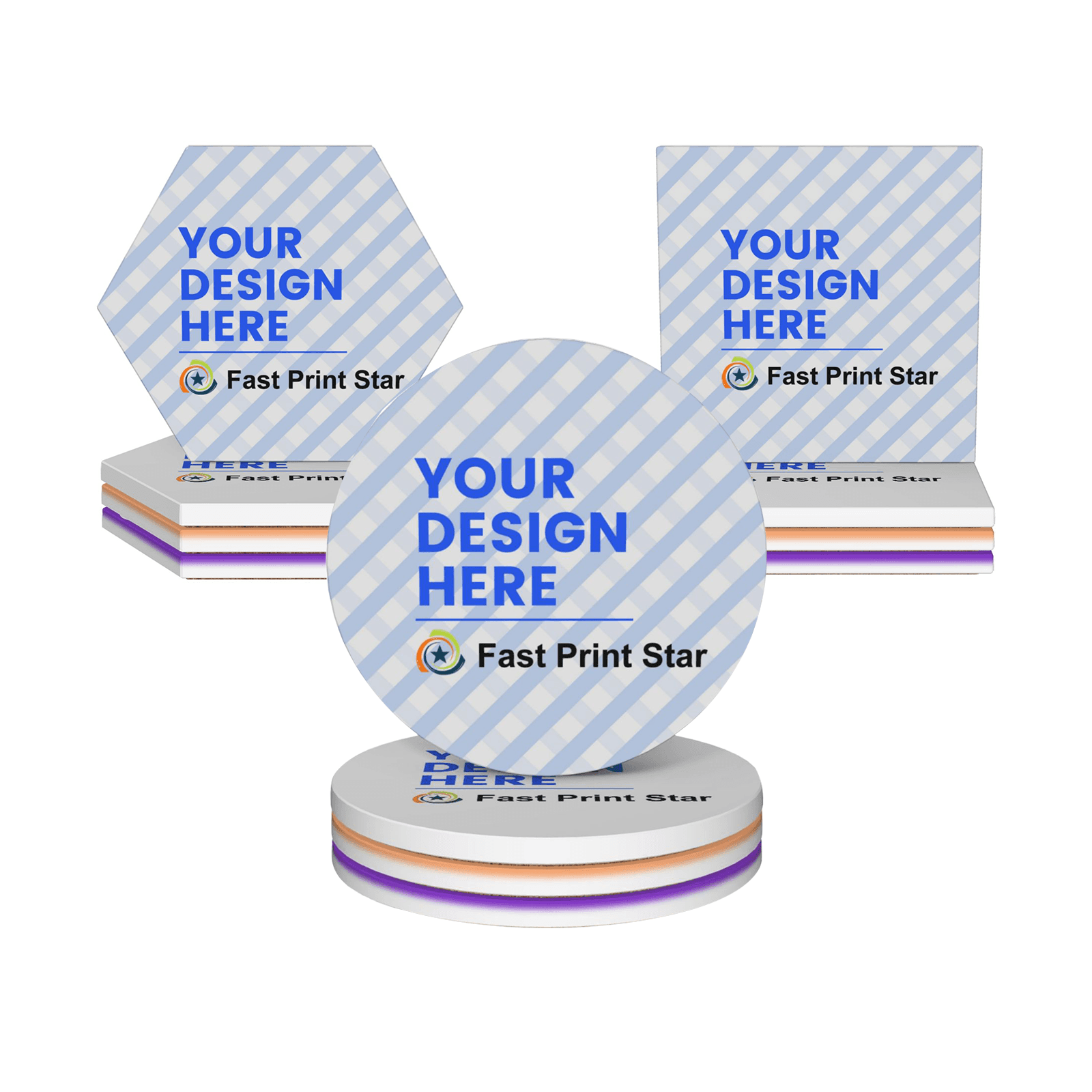 Custom Ceramic Coasters