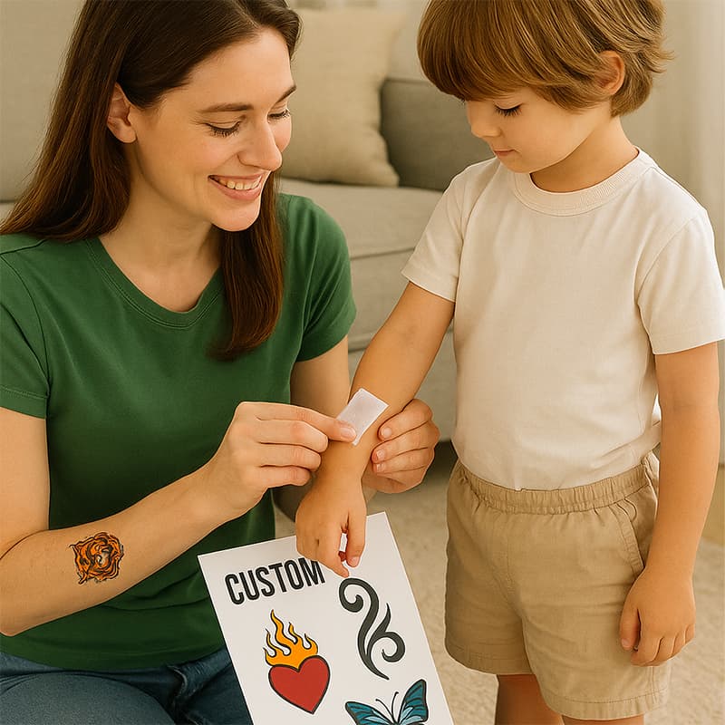 Custom Made Temporary Tattoos - thumbnail 9