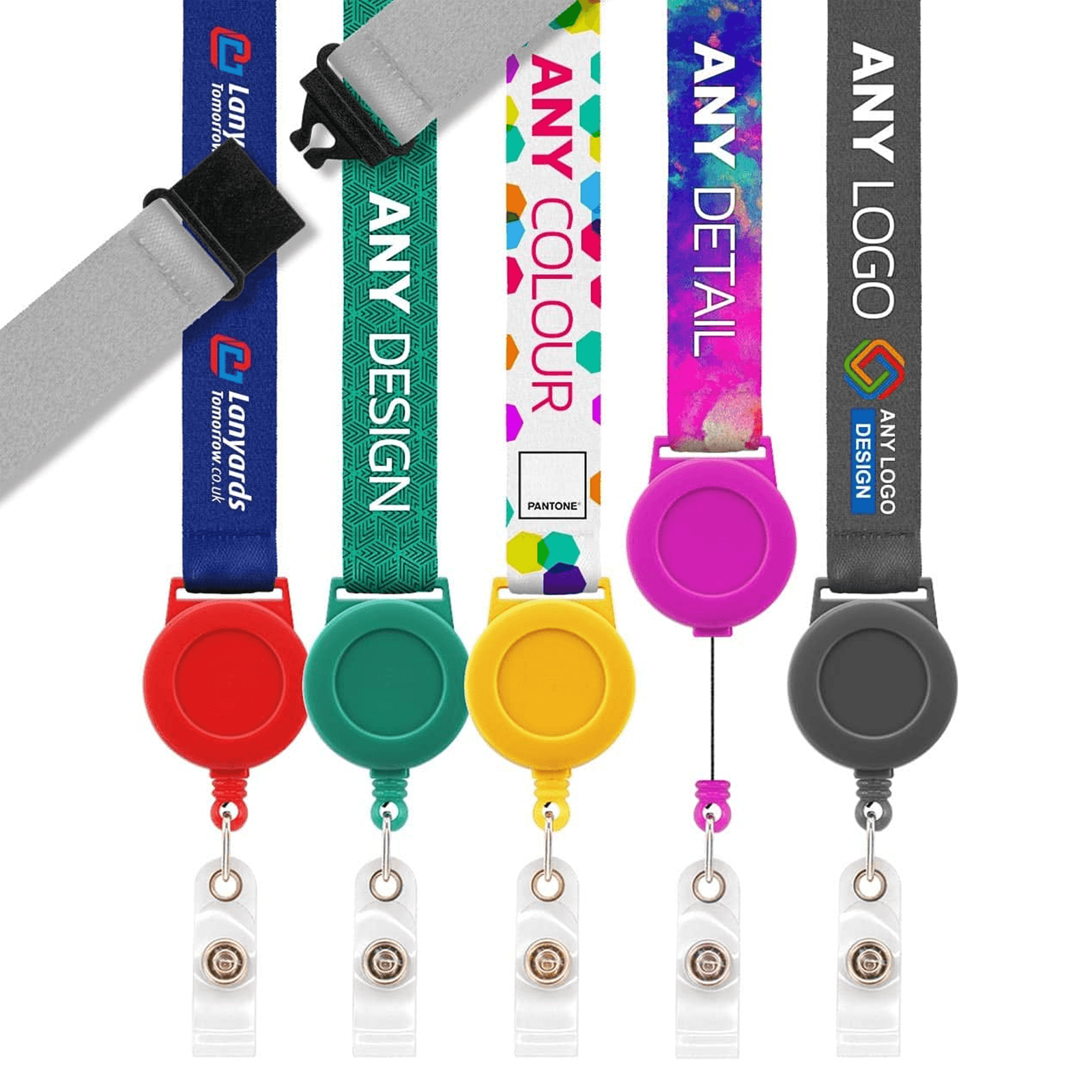 Custom Lanyard Badge Reel - thumbnail 2