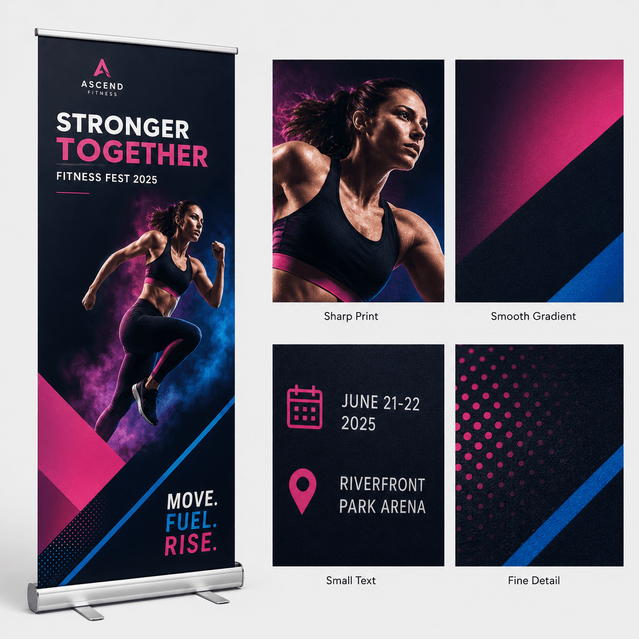 Custom Retractable Banners - thumbnail 2