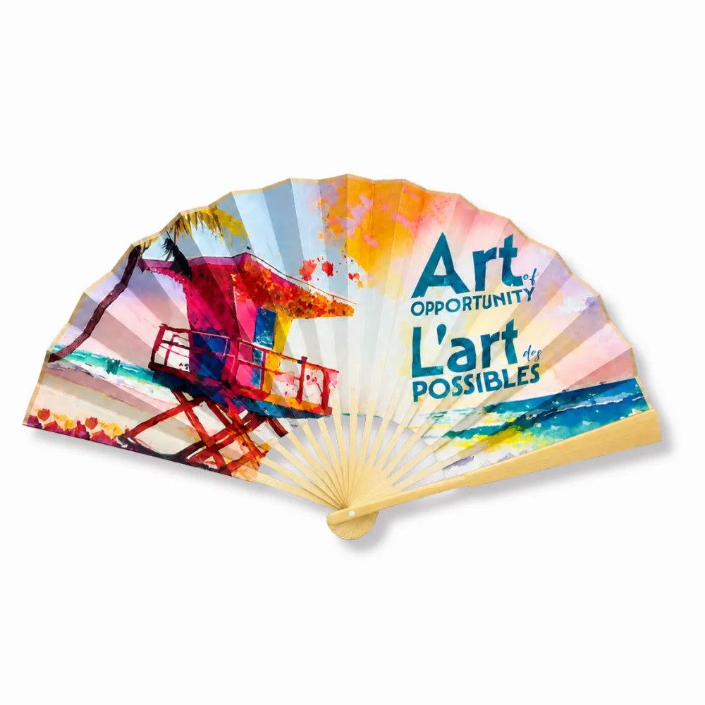 Custom Bamboo Folding Fans