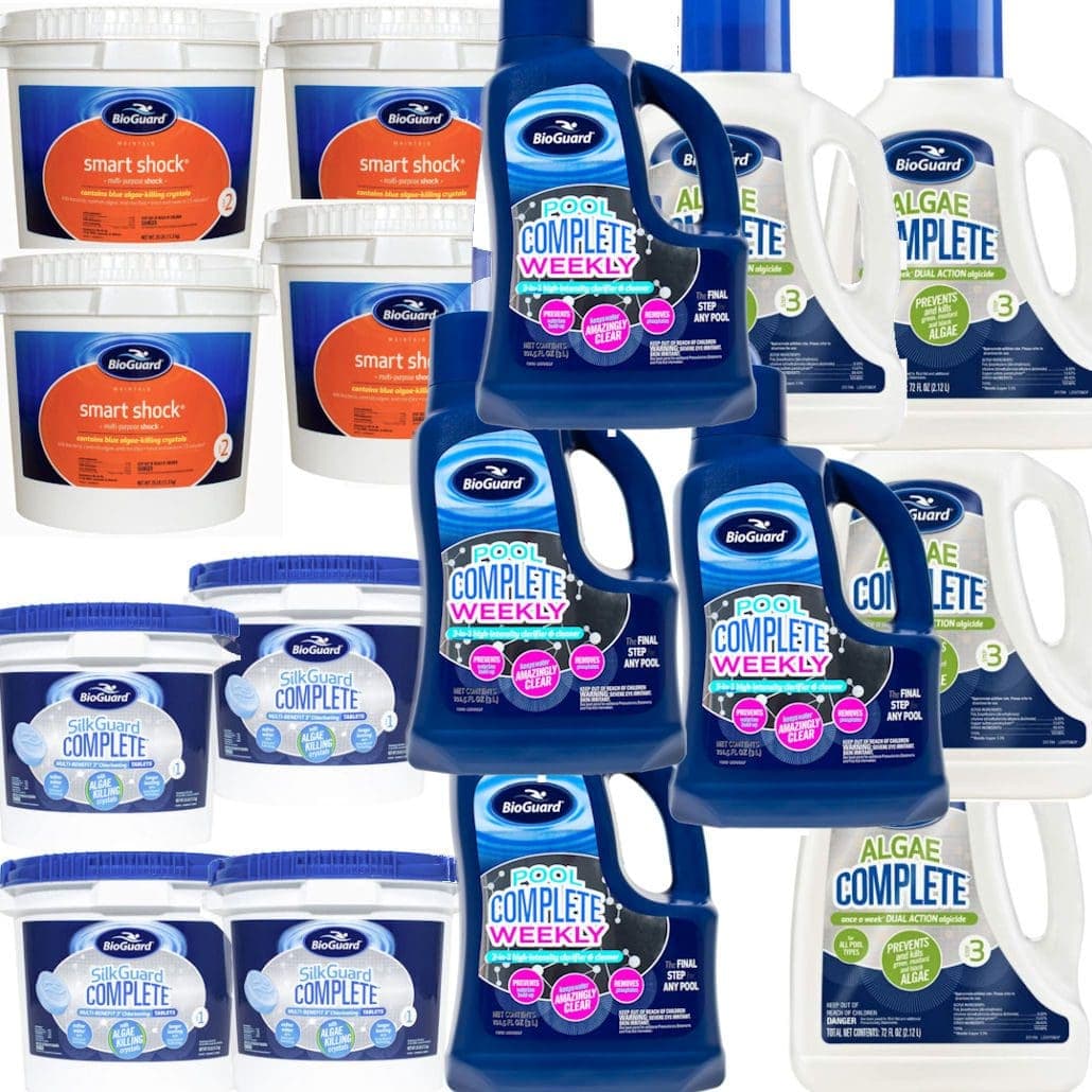 Chemicals for 40,000 Gallon Pool