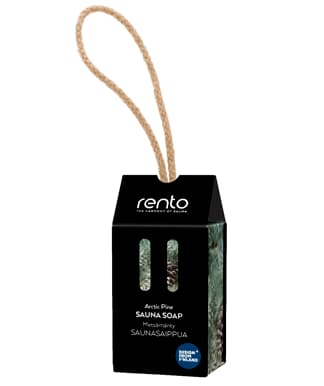 Rento Arctic Pine Bar Soap on a Rope