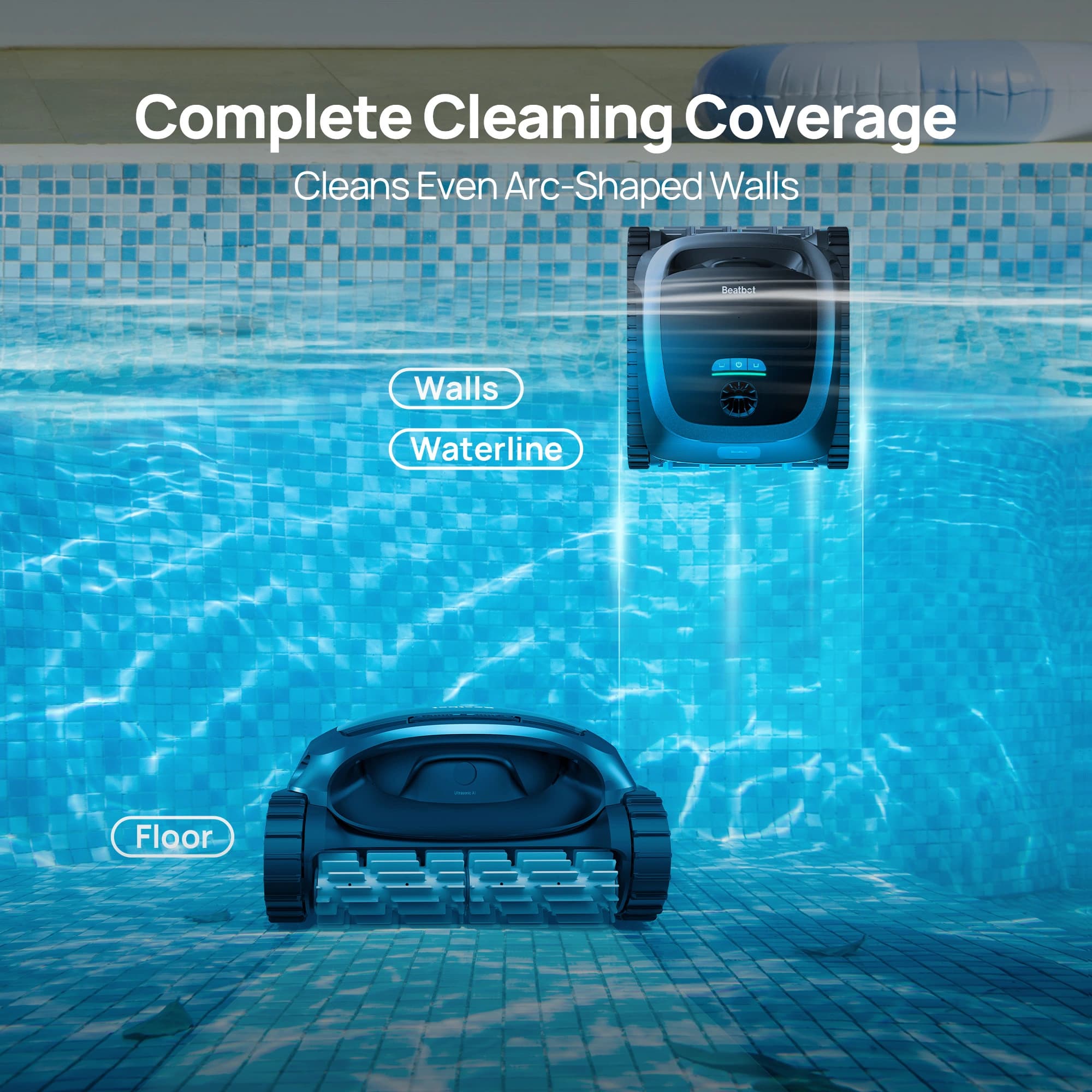 BeatBot A100 – Cordless Robotic Pool Cleaner - thumbnail 2