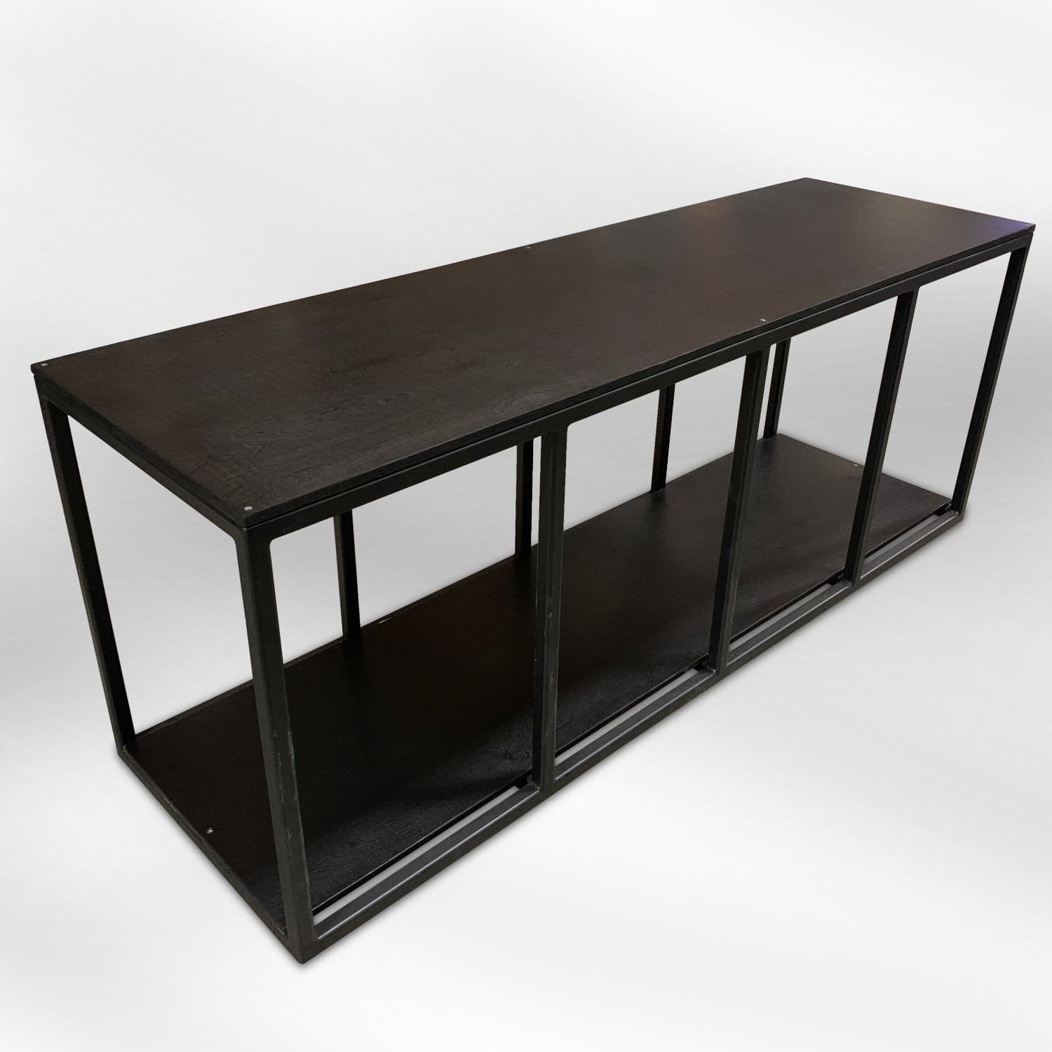 Steel Aquarium Stand  30″H x 96″L x 24″D