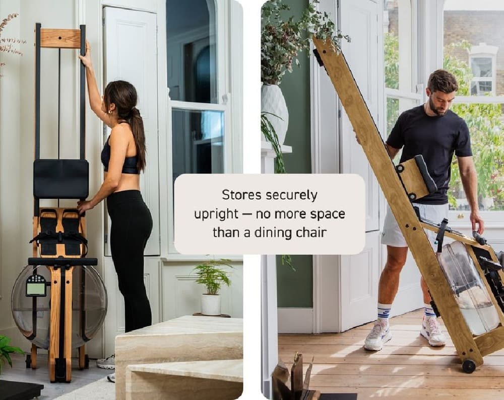 WaterRower Vintage Oak Rowing Machine with S4 BLE Monitor - thumbnail 9
