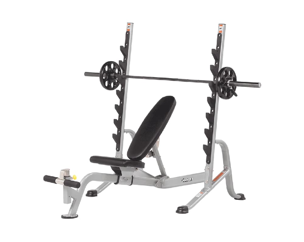 Hoist Fitness 7 Position F.I.D. Olympic Bench HF-5170-PL - thumbnail 2
