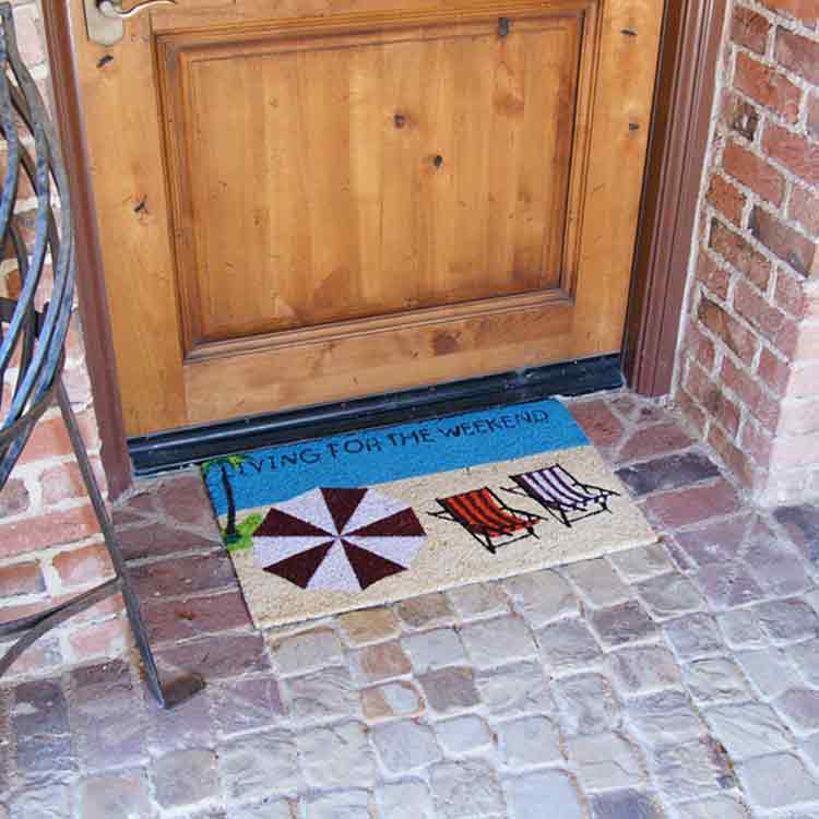 Rubber-Cal Summer “Beach Doormat” Kit – 18″ x 30″ – 2 Door Mats - thumbnail 7