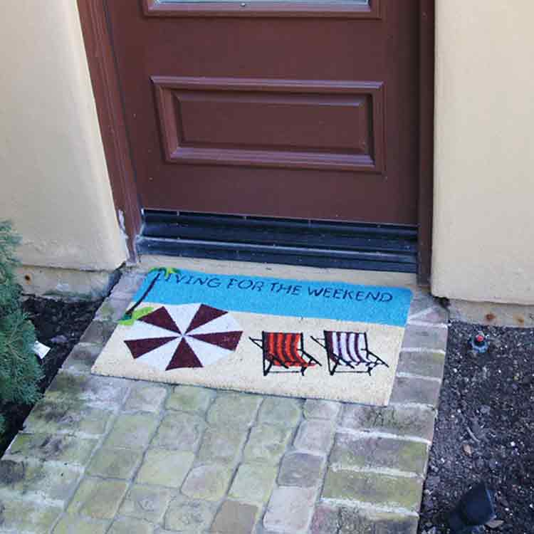 Rubber-Cal Summer “Beach Doormat” Kit – 18″ x 30″ – 2 Door Mats - thumbnail 9