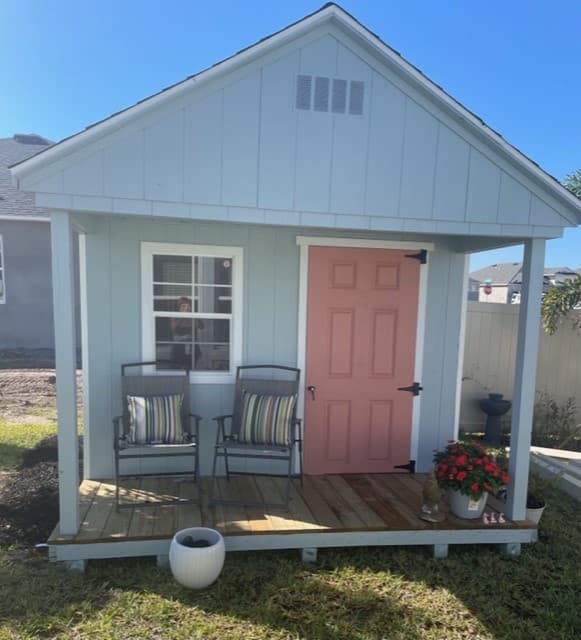 10×12 Gable with Porch