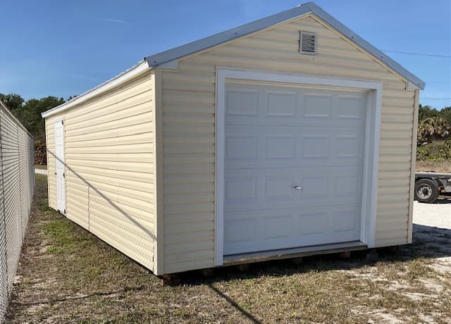 14×24 Gable with Garage