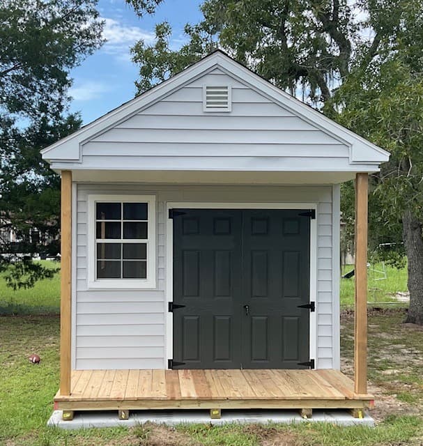 10×20 Gable with Porch