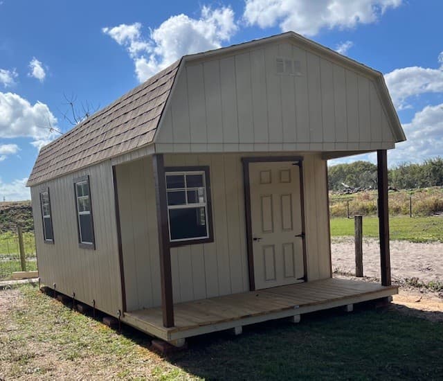 12×20 Estate Barn with Porch