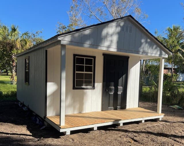 12×20 Gable with Porch