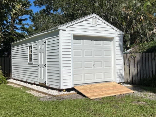 12×24 Gable with Garage