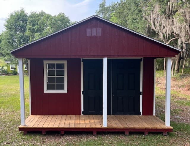 14×24 Gable with Porch