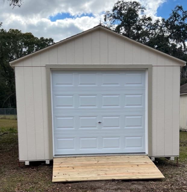 14×32 Gable with Garage