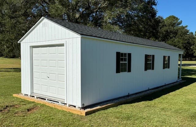 14×40 Gable with Garage