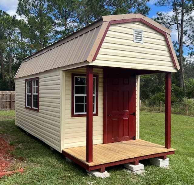 8×20 Estate Barn with Porch