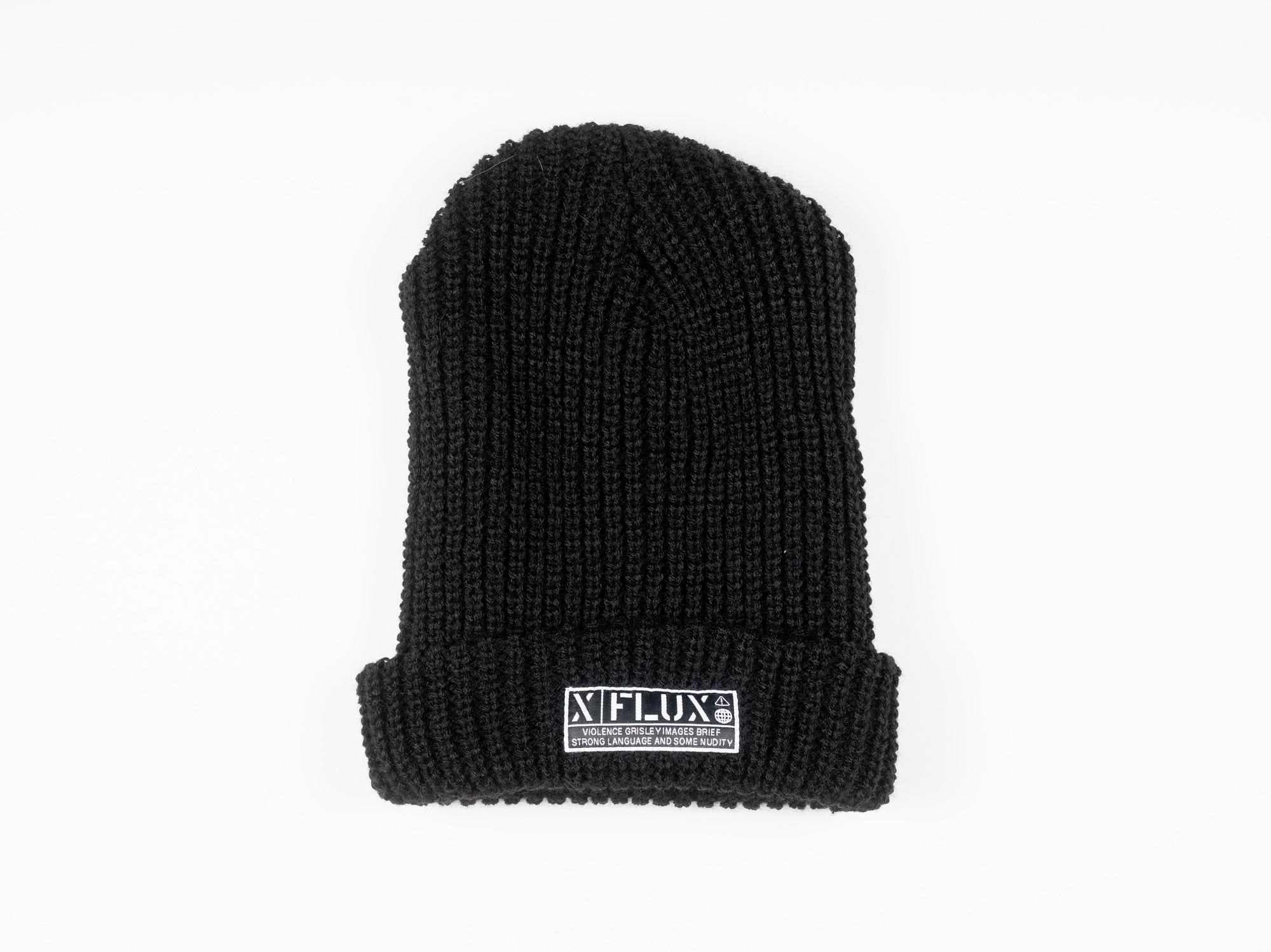 FLUX WARNING LABEL BEANIE