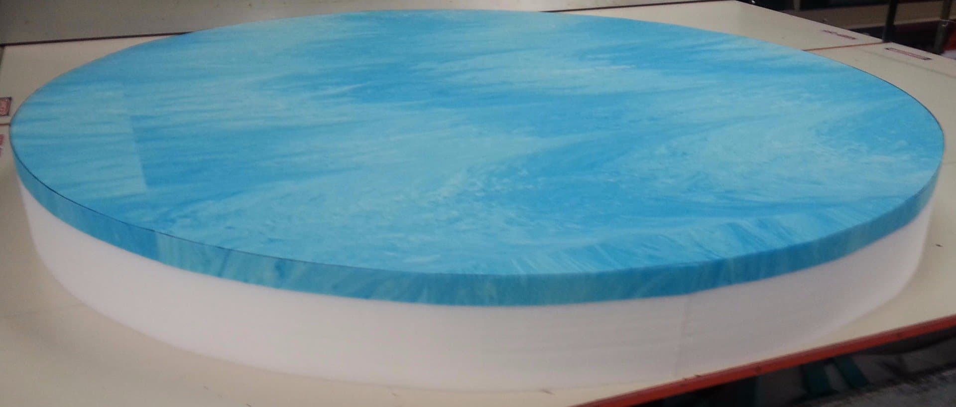 84″ Round Mattress w/ Cover Option