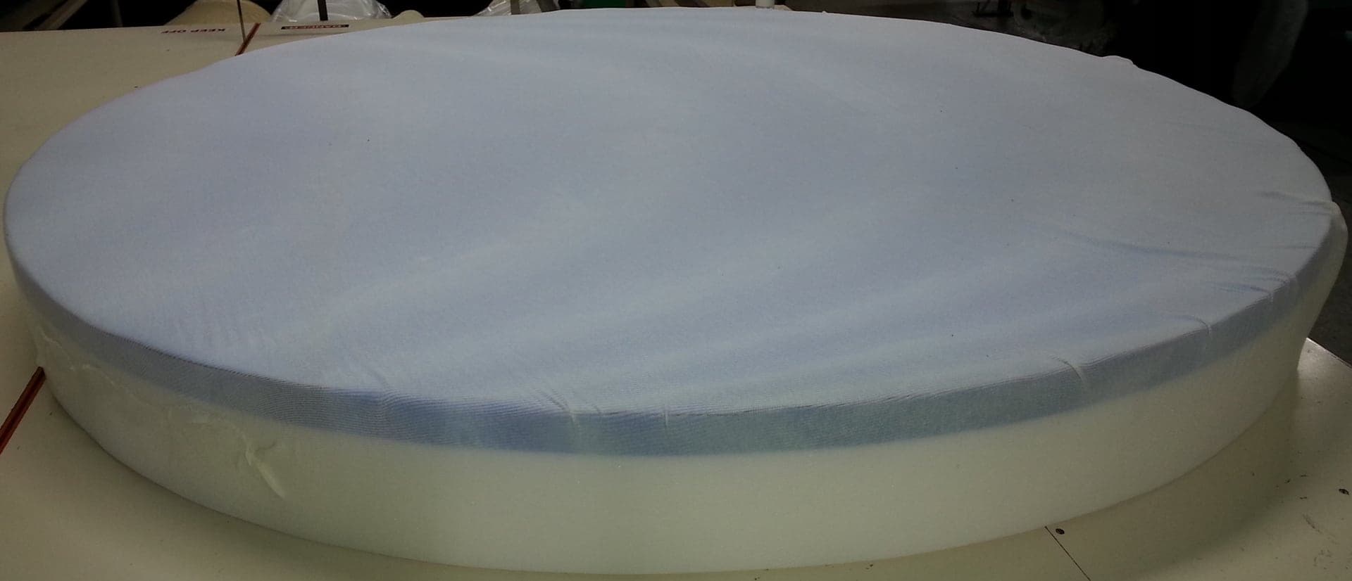 96″ Round Mattress w/ Cover Option - thumbnail 2