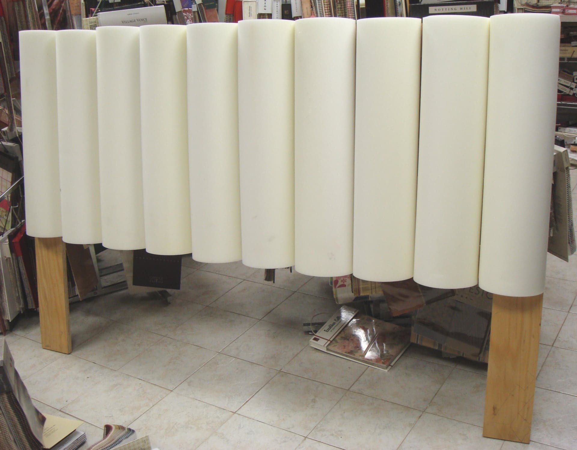 Headboard Channels D-Style Bolster
