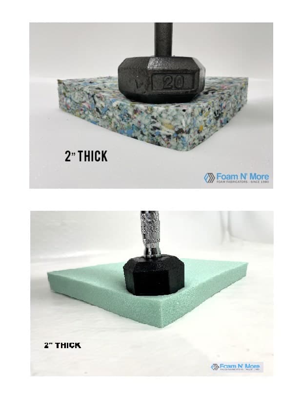 Extra Firm Foam Mattress- With FR Sock - thumbnail 3